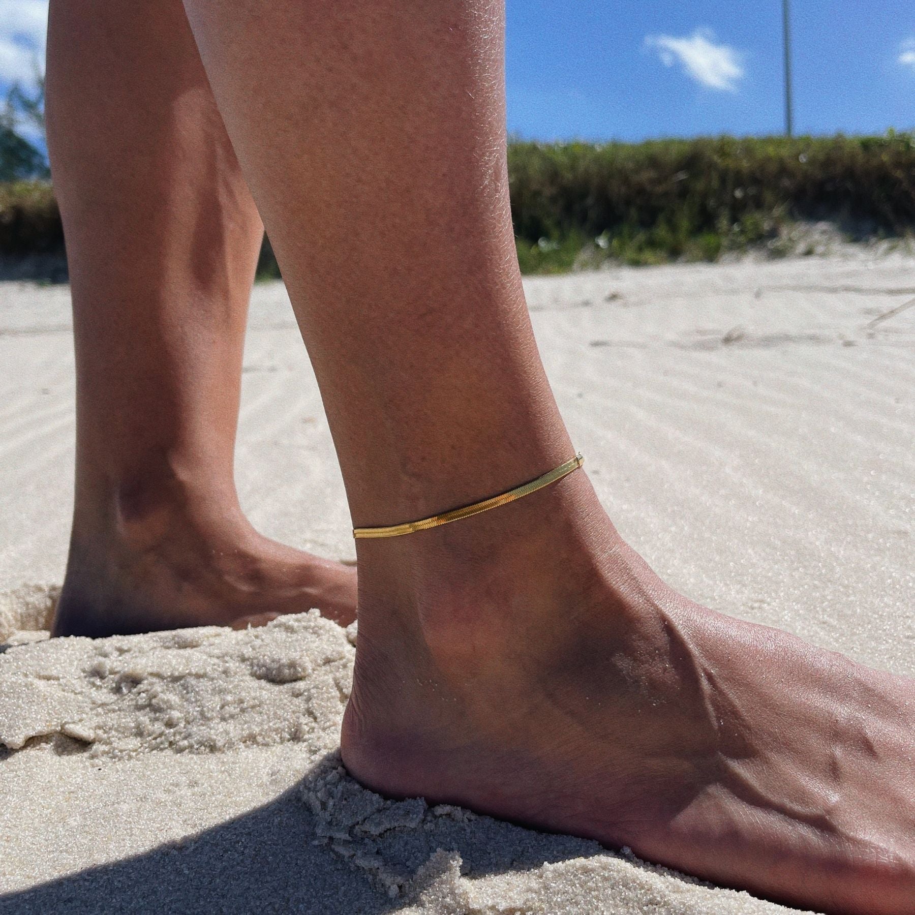 Flat Chain Anklet